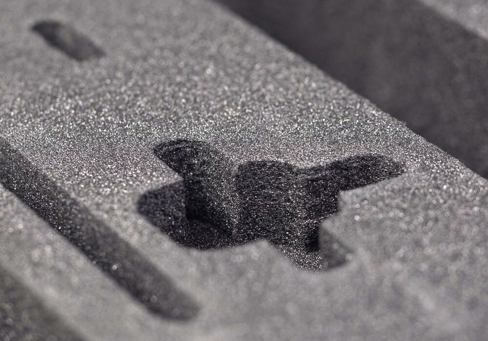 Cross linked foam