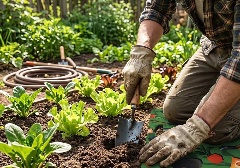 Foam gardening mat Foam gardening mat